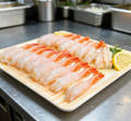 Cooked Arctic Sweet Shrimp