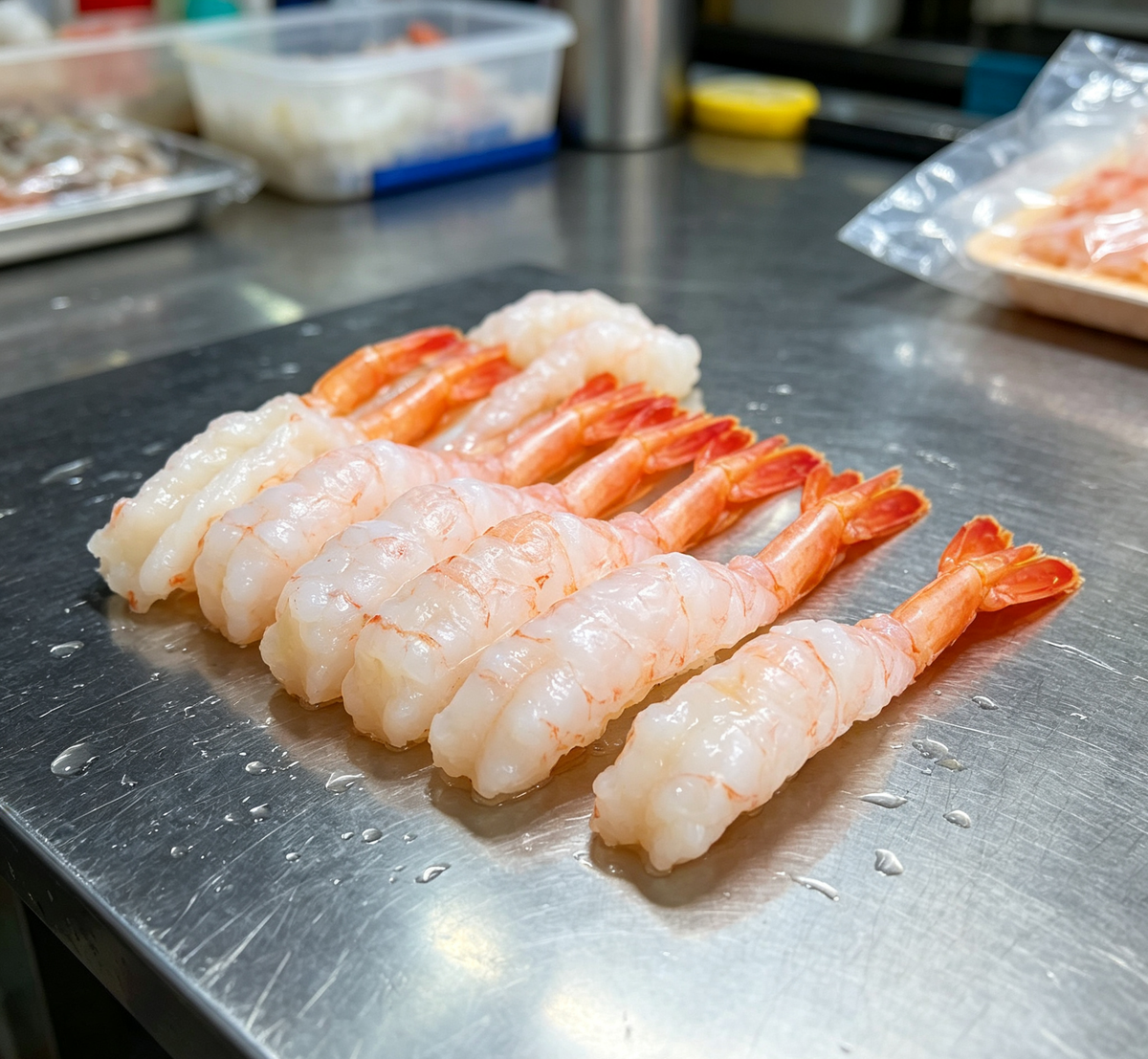 Cooked Arctic Sweet Shrimp